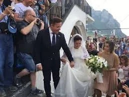 Christian De Sica la figlia si sposa a Capri