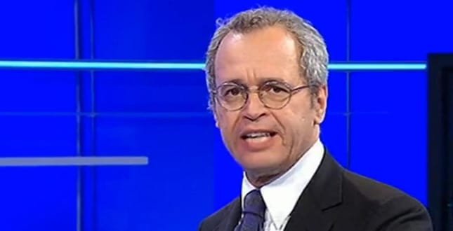 Enrico Mentana e la rabbia per il ritorno di Paolini