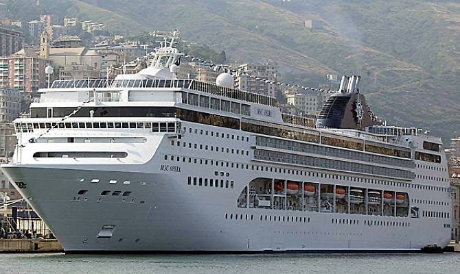 Crociera Msc scompare donna cinese