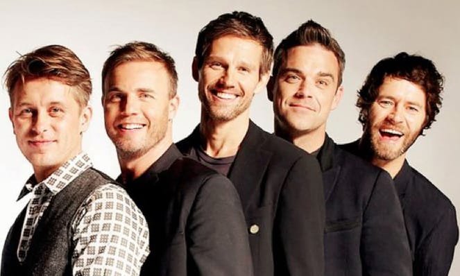 Take That presto una rimpatriata con Robbie Williams