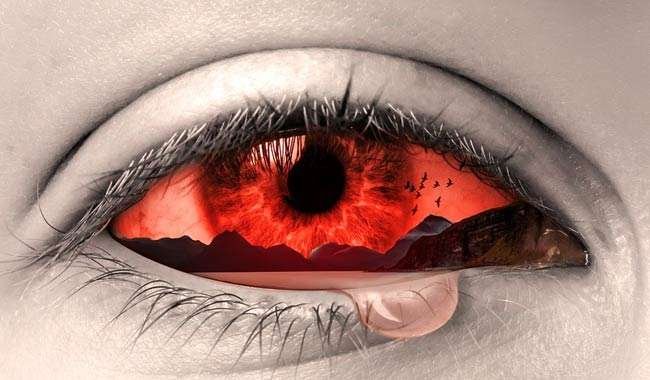 Emolacria le lacrime di sangue italiane hanno fatto il giro del mondo