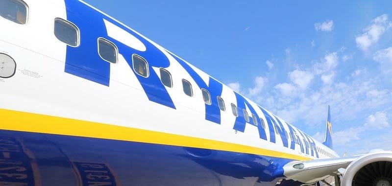 Ryanair contro le misure di distanziamento sociale