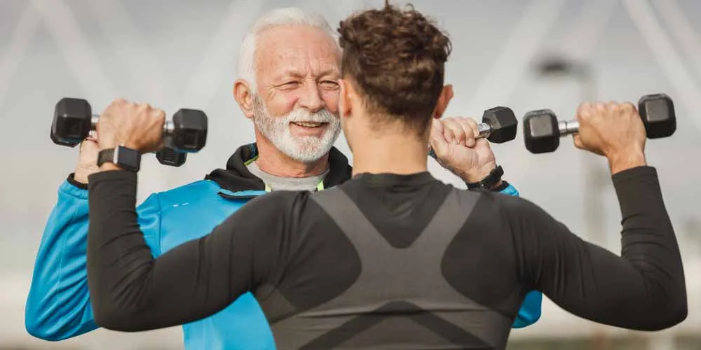 Vecchiaia Influisce molto lo stile di vita di mezza eta