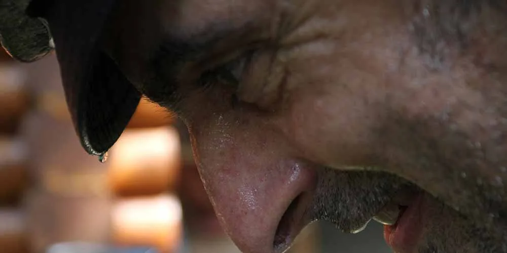 Sudore freddo: Attenzione a questo segnale