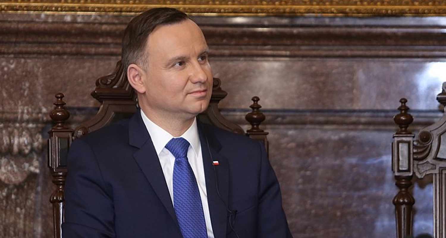 Il presidente polacco insieme ad altre delegazioni in visita in Ucraina