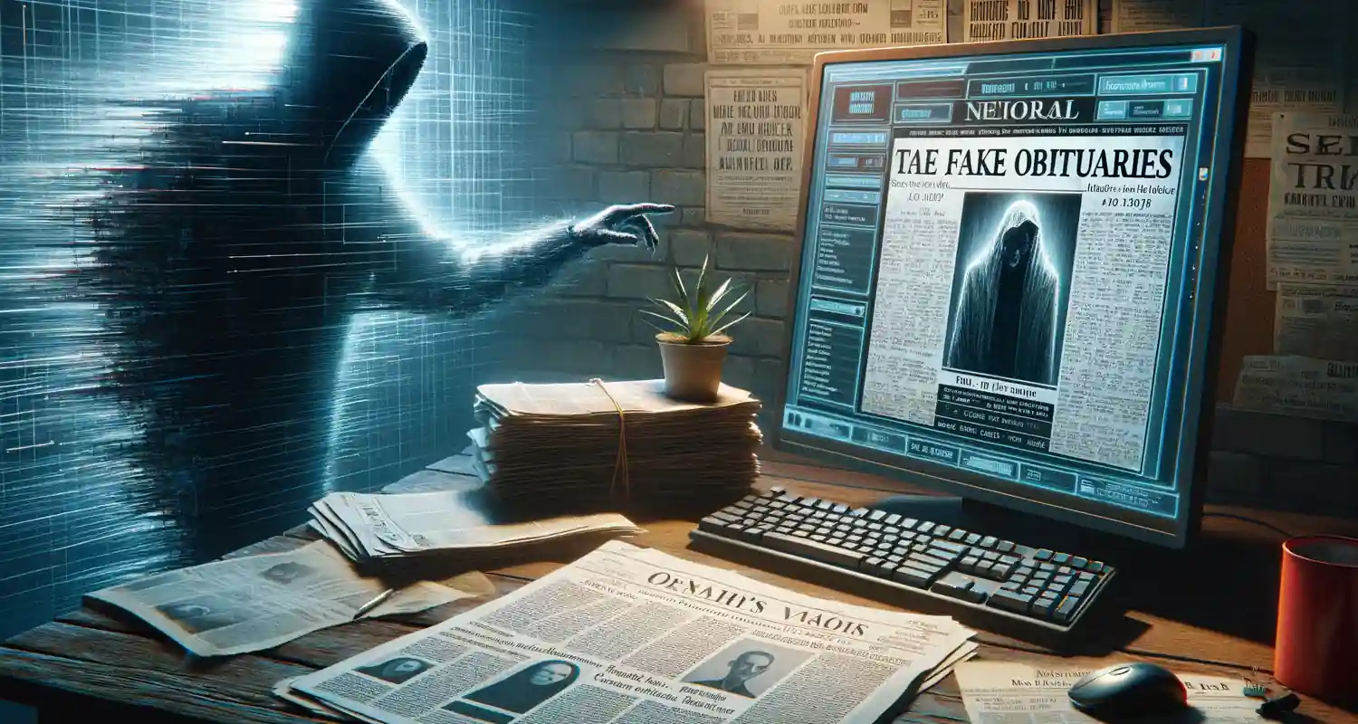 intelligenza Artificiale sta diffondendo un mare di necrologi falsi