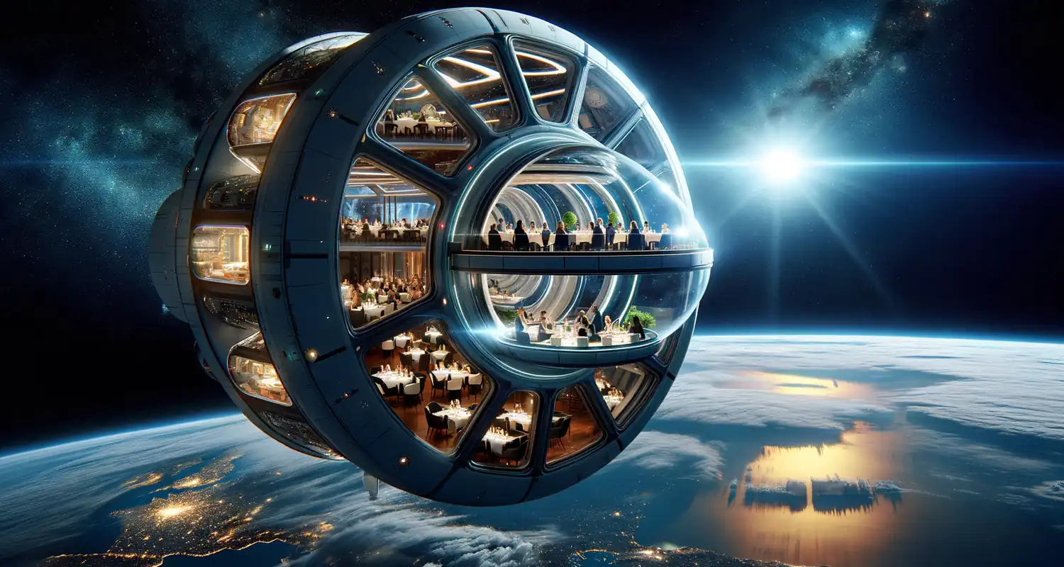 Ufficiale Arriva il primo ristorante nello spazio