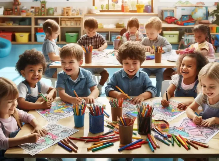 Come i Disegni da Colorare di Mezzi di Trasporto aiutano i bambini a imparare più facilmente