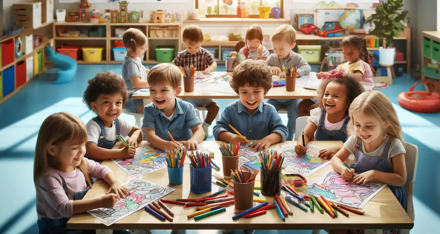 Come i Disegni da Colorare di Mezzi di Trasporto aiutano i bambini a imparare più facilmente