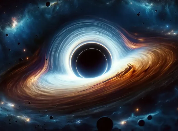 Cosa ce realmente a interno di un buco nero