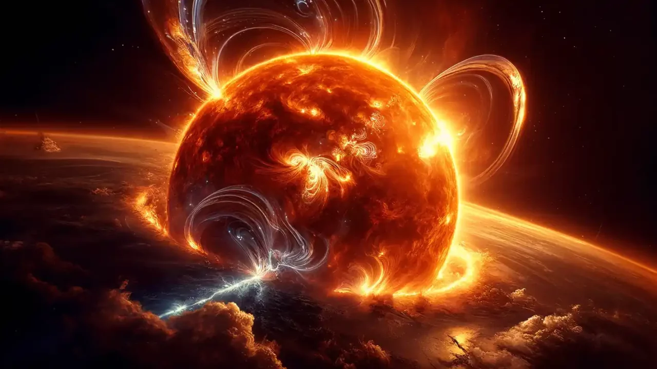 Due incredibili eruzioni solari