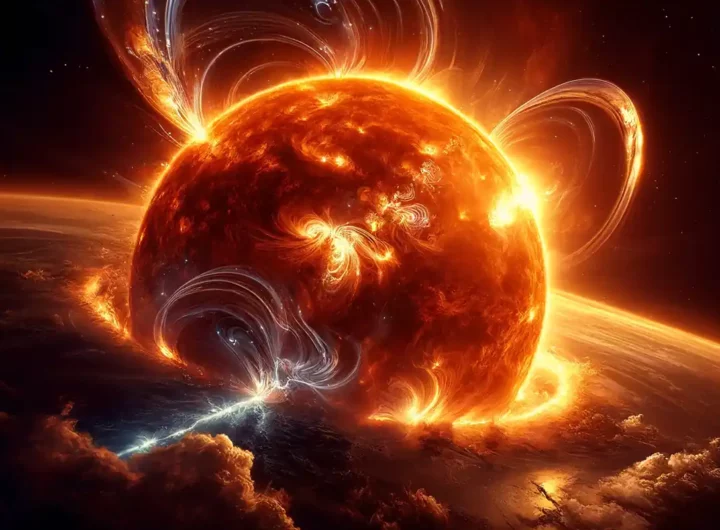 Due incredibili eruzioni solari