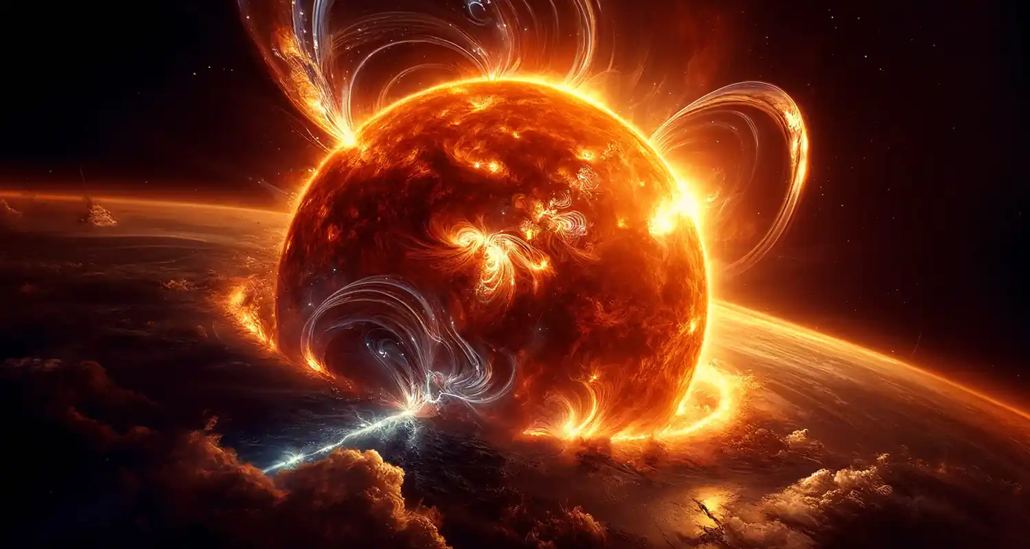 Due incredibili eruzioni solari