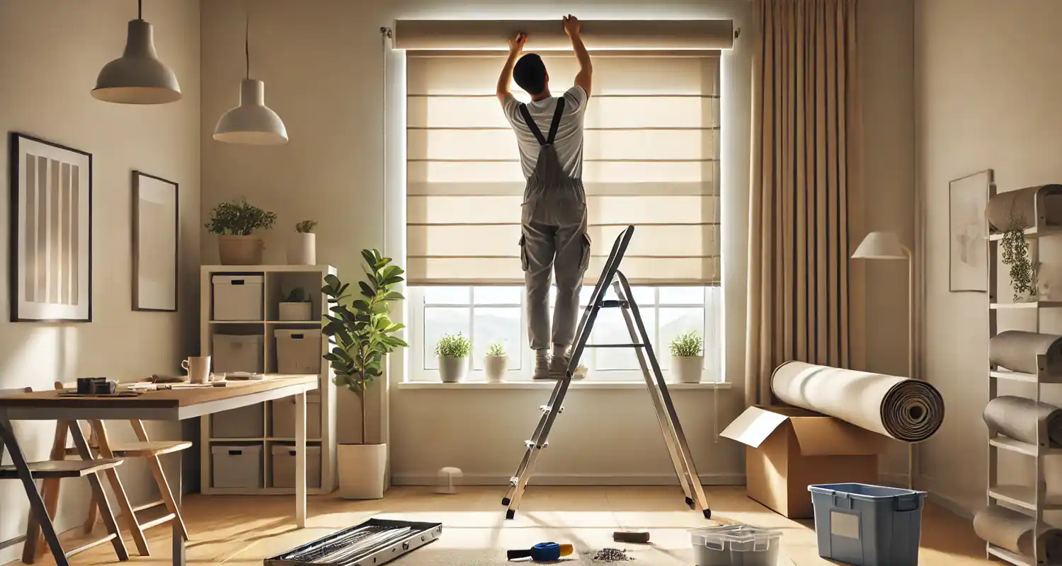 Come si smontano le tende a rullo per lavarle