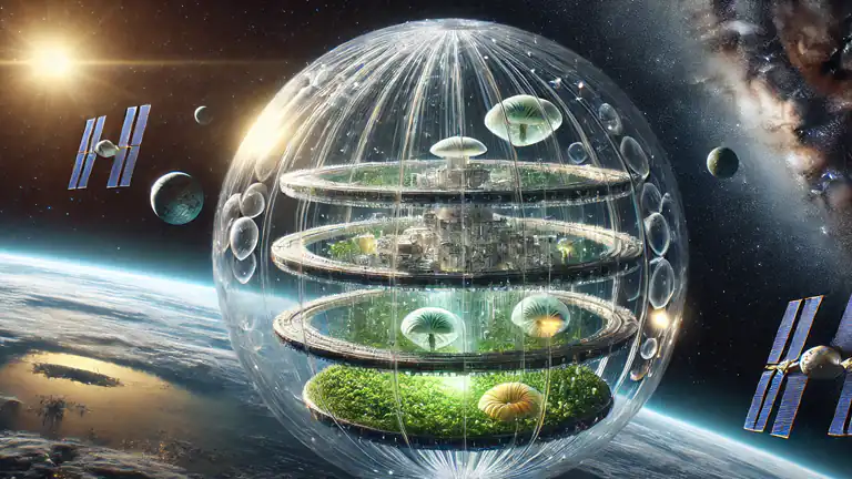 La Vita nello Spazio: Una Nuova Visione Senza Pianeti