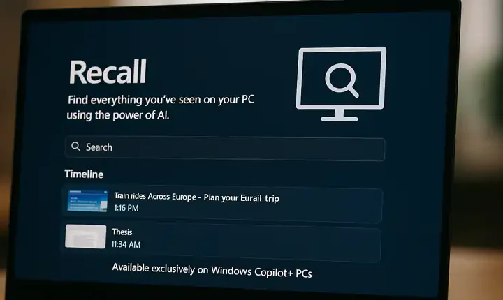 Microsoft rilancia Recall su Windows 11