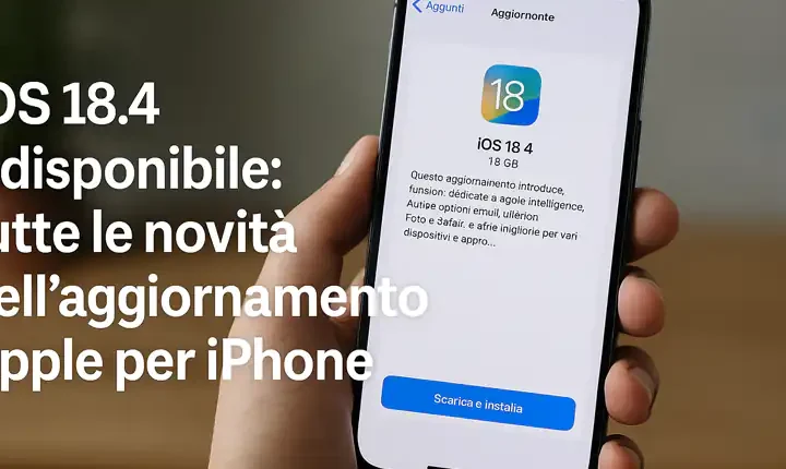 iOS 18.4 disponibile tutte le novità de aggiornamento Apple per iPhone