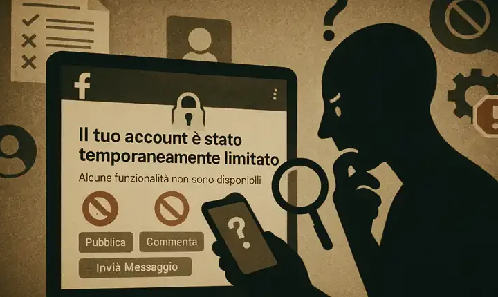 Account Facebook Limitato Maggio 2025