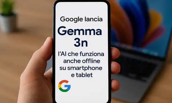 Google lancia Gemma 3n