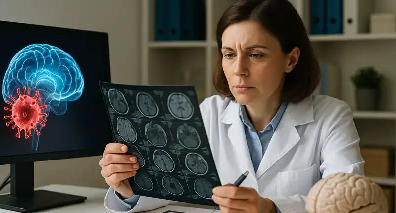 Herpes e cervello il virus HSV-1 può alterare il comportamento e danneggiare le funzioni cognitive