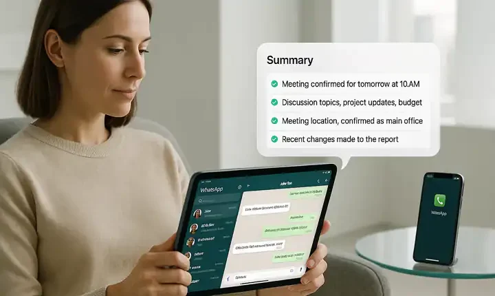 WhatsApp per iPad Rilascio Imminente e Nuove Funzioni AI in Arrivo nel 2025
