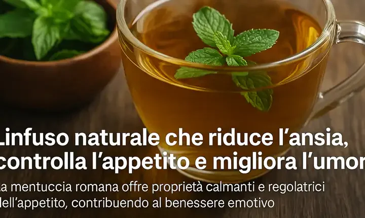 infuso naturale che riduce ansia controlla appetito e migliora umore