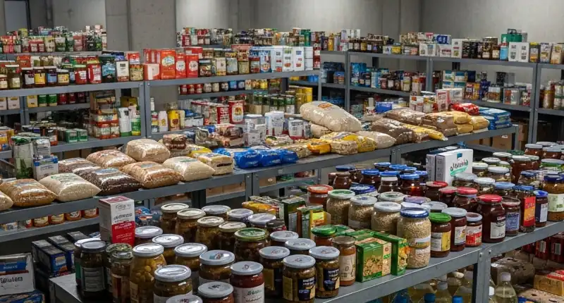 Cibo a lunga conservazione in caso di guerra