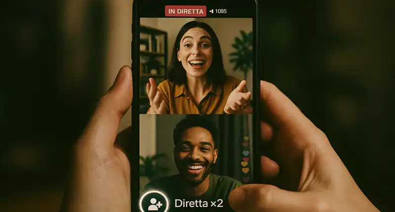 Come Invitare un Ospite in Diretta su Instagram