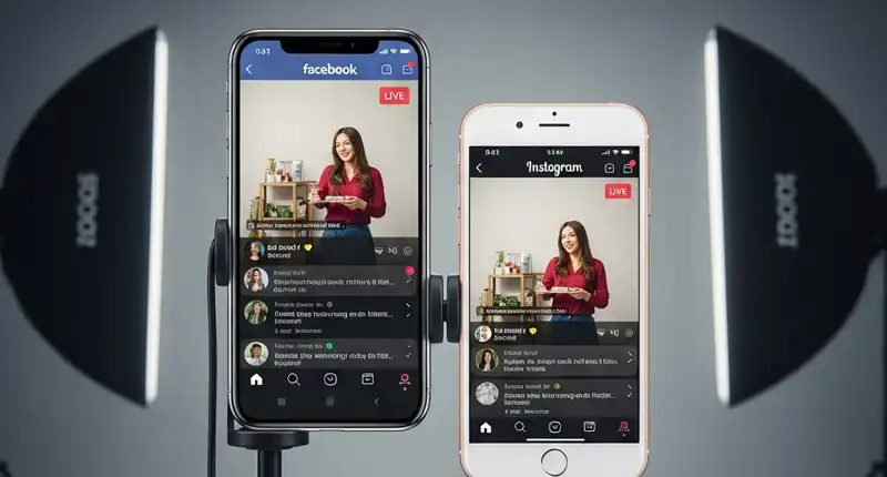 Come fare una diretta su Facebook e Instagram contemporaneamente