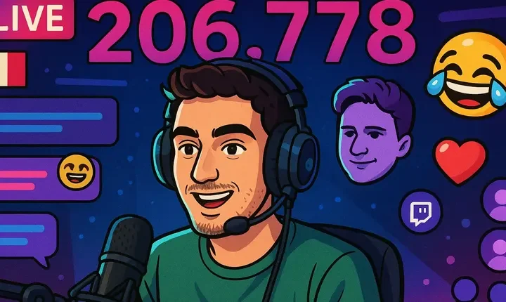 Quale streamer ha battuto il record di spettatori in una live italiana
