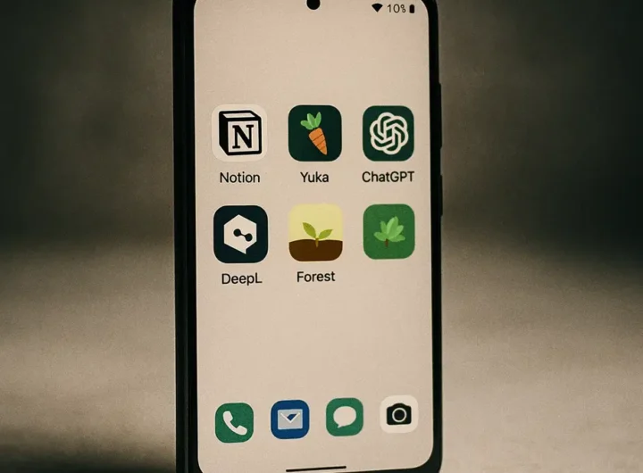 Schermo Android con le migliori app gratuite del 2025 visibili tra le icone