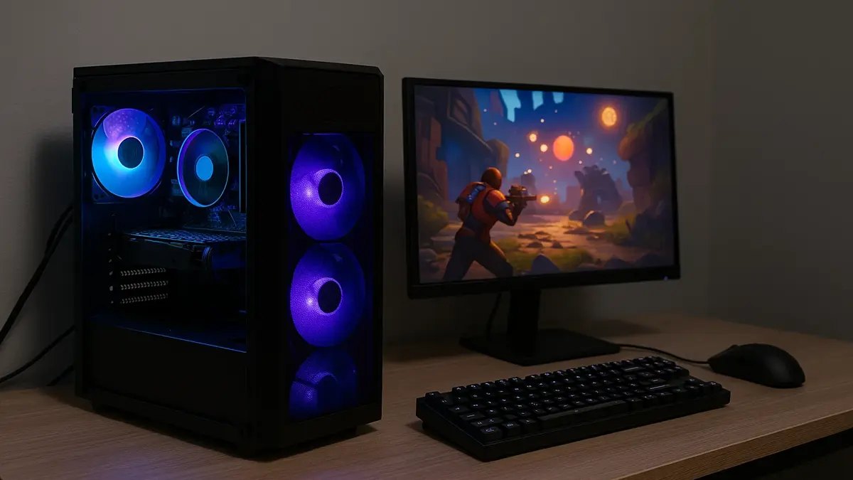 Un PC da gaming assemblato