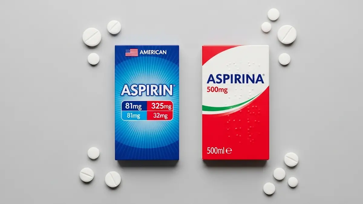 due confezioni di aspirina