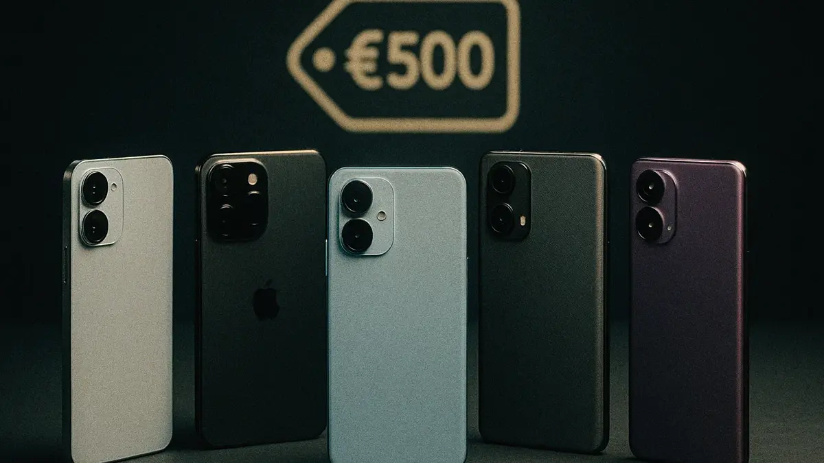 Una selezione dei migliori smartphone sotto i 500 euro
