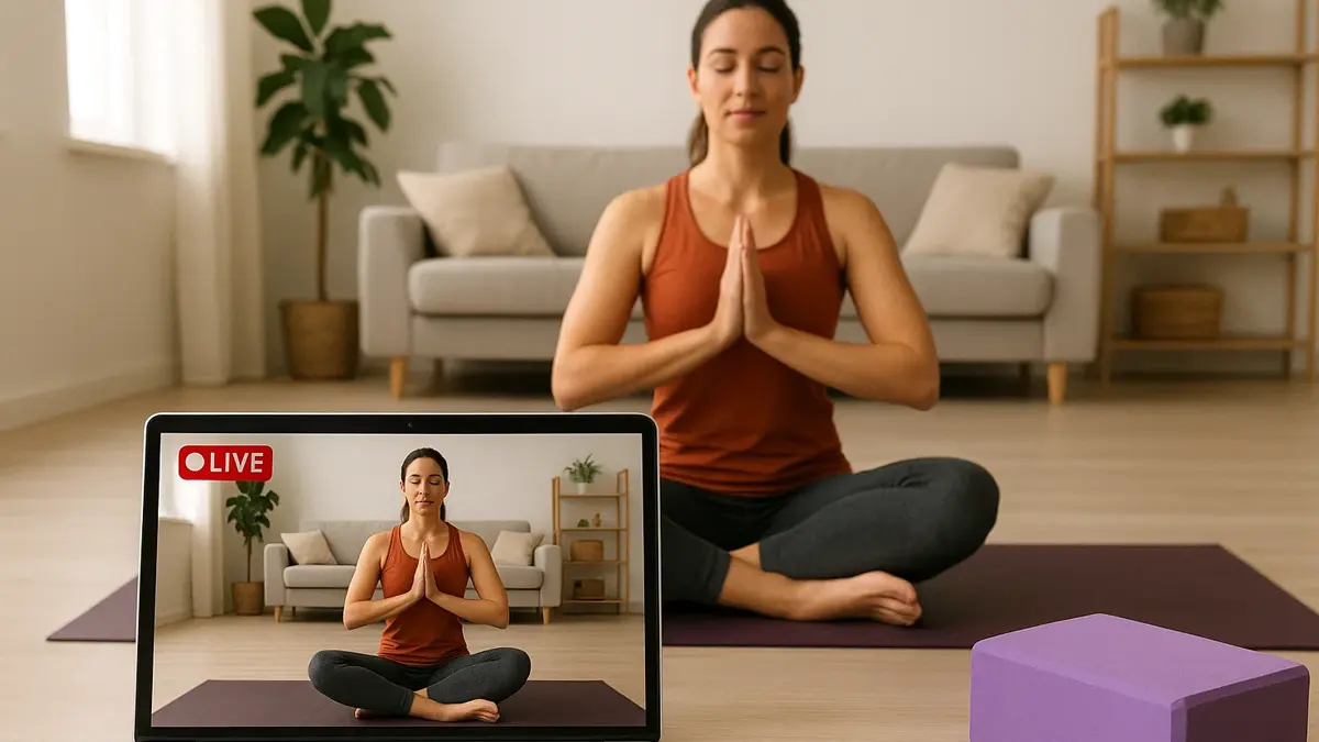 Soluzione Live per Lezioni di Yoga in Diretta