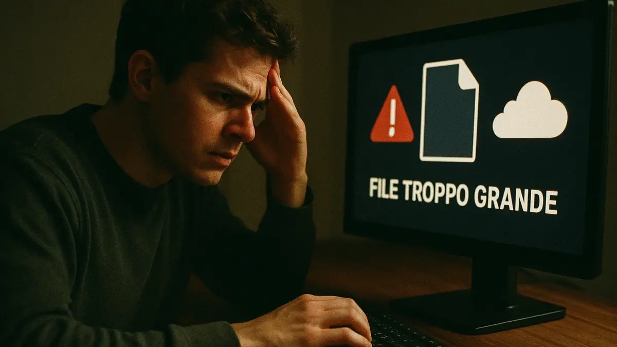 quanti mega si possono inviare via email con Gmail Outlook e altri provider