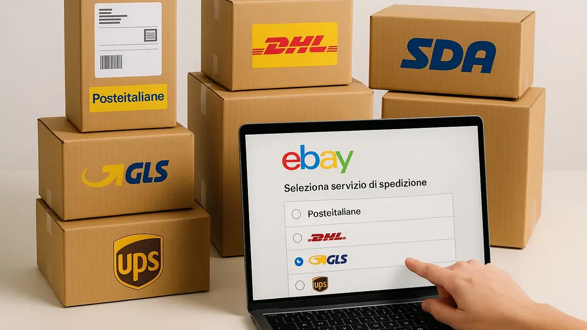 Confronto tra diversi corrieri per spedire su eBay