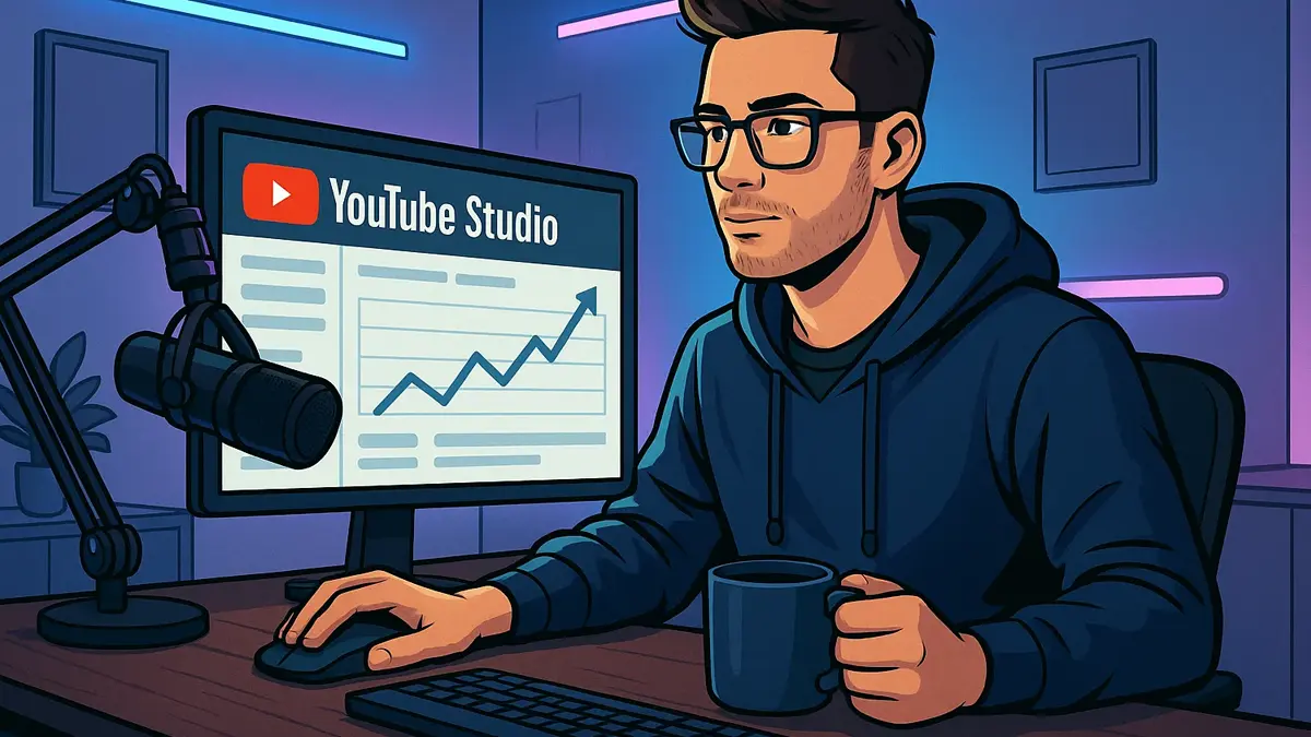 Creator YouTube analizza i suoi guadagni da 100.000 iscritti