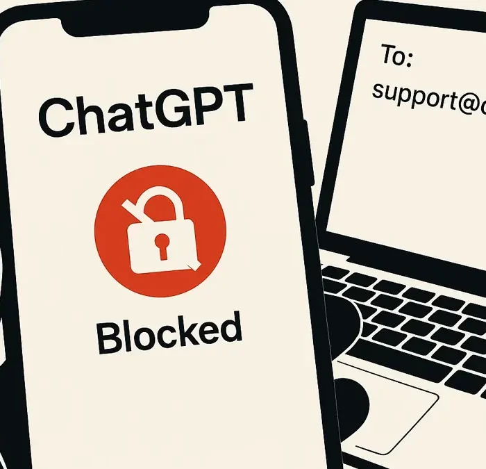 Cosa Fare se il Tuo Account ChatGPT è Stato Disattivato o Bloccato