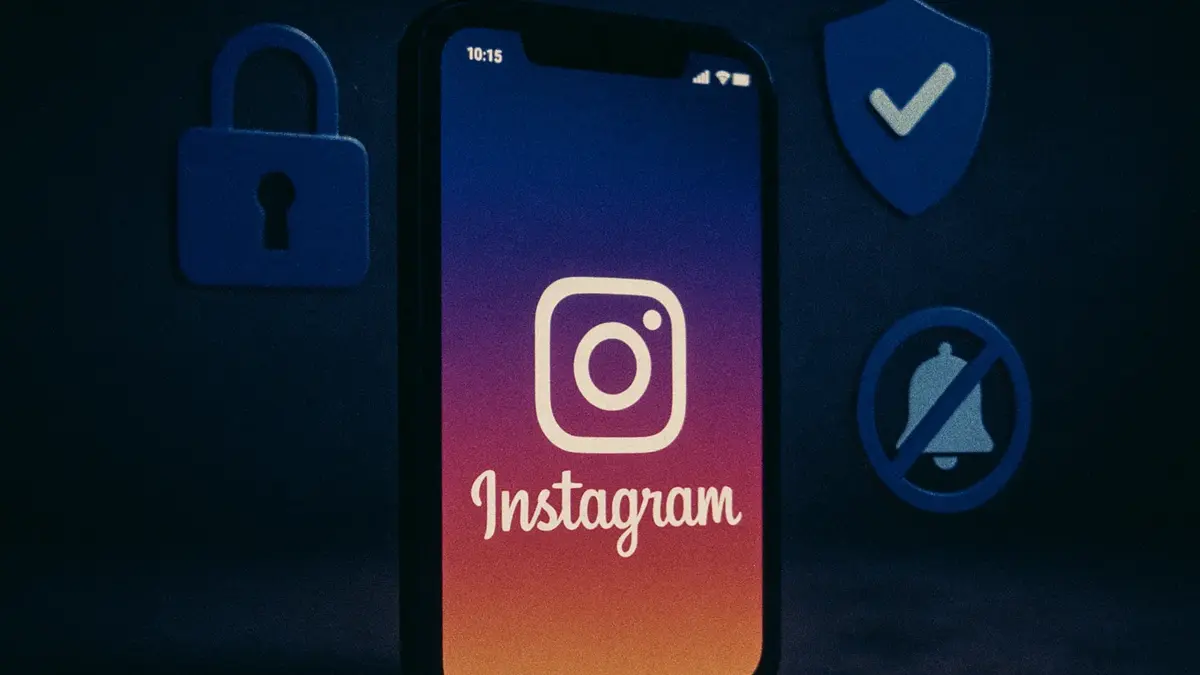 Illustrazione di uno smartphone con app Instagram