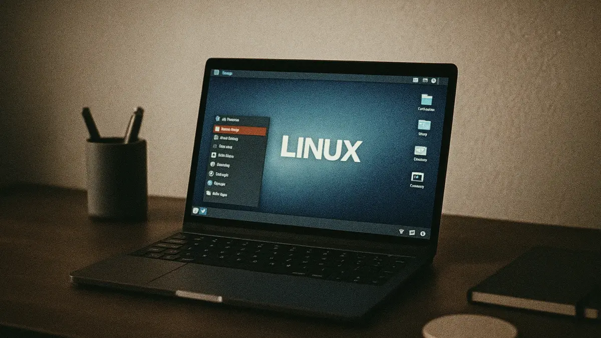 Interfaccia grafica Linux simile a Windows su laptop