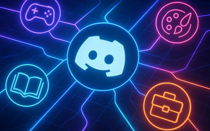 Schermata dell'interfaccia utente di Discord