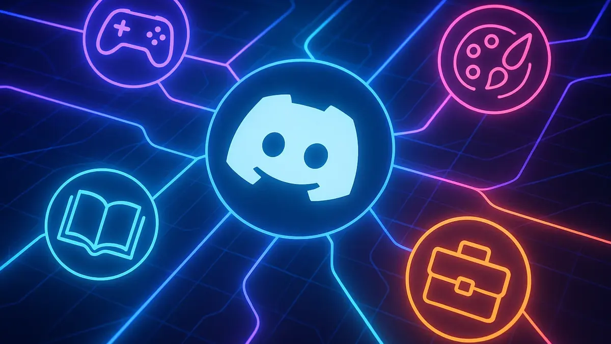 Schermata dell'interfaccia utente di Discord