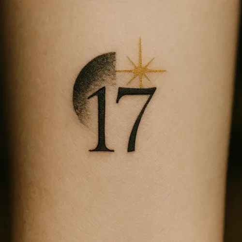 Che significato ha il numero 17 come tatuaggio