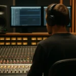 attrezzatura studio di registrazione professionale