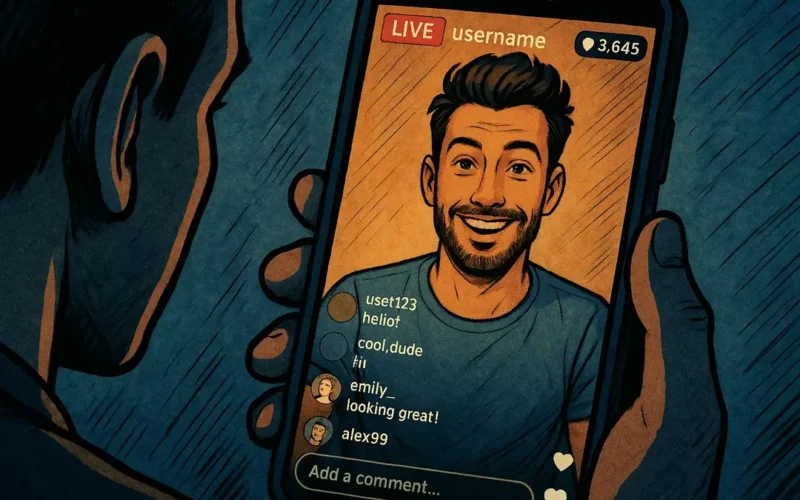 Se guardo la diretta Instagram di un influencer, mi vedono?