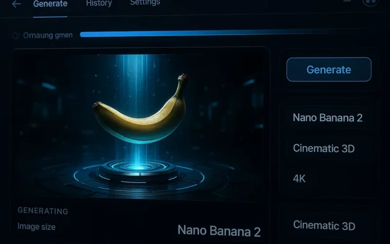 Nano Banana 2: l’IA di Google per immagini 4K è quasi realtà