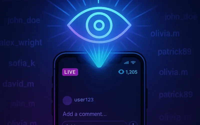 Visibilità in tempo reale su Instagram Live: Chi scopre che hai guardato la diretta?