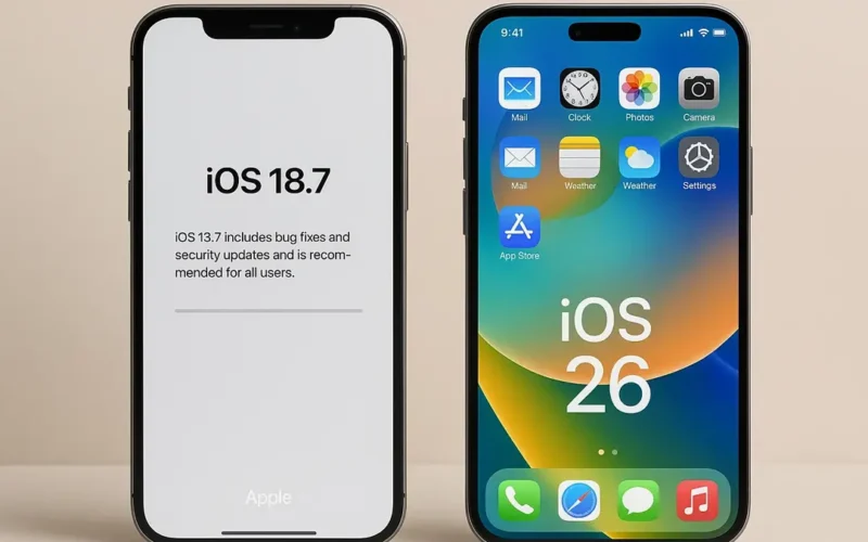 Quale aggiornamento fare su iPhone: iOS 18.7 o iOS 26?