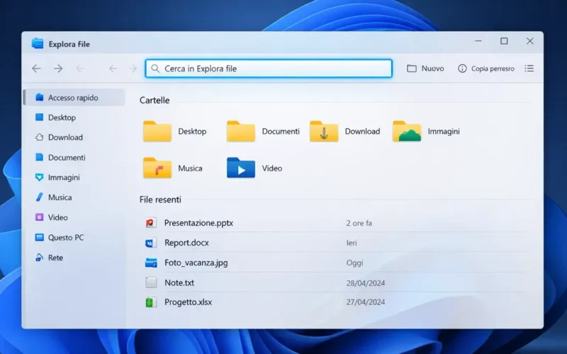 windows-11-ricerca-esplora-file-piu-veloce
